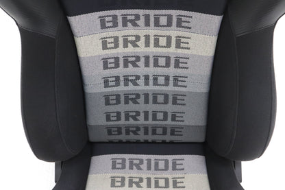 Used BRIDE DIGO Semi Bucket Seat Gradation Logo LHS & RHS