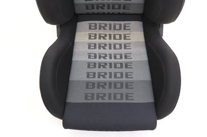 Used BRIDE DIGO Semi Bucket Seat Gradation Logo LHS & RHS