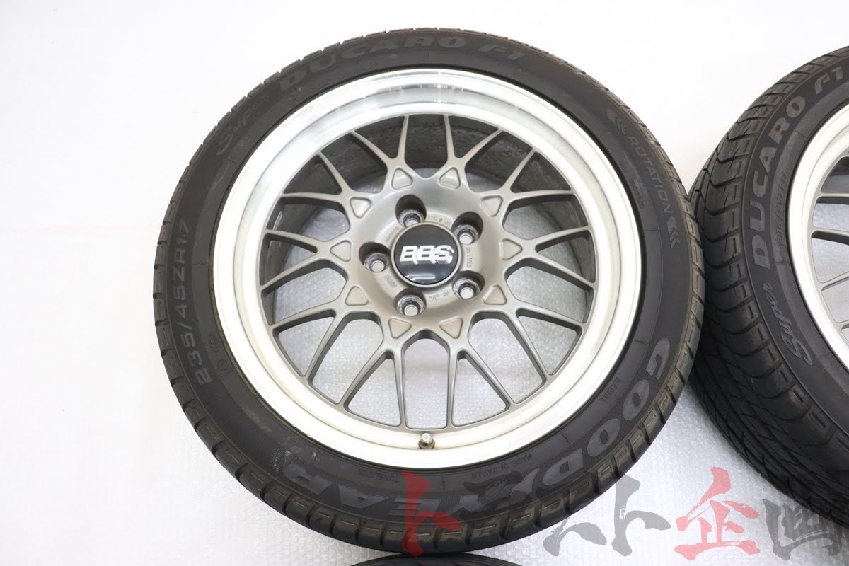 【USED】OEM BBS Wheels 17x8.0 50 PCD114.3 / 17x8.5 50 PCD114.3 Mazda RX-7 Type RZ FD3S