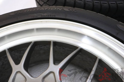 【USED】OEM BBS Wheels 17x8.0 50 PCD114.3 / 17x8.5 50 PCD114.3 Mazda RX-7 Type RZ FD3S