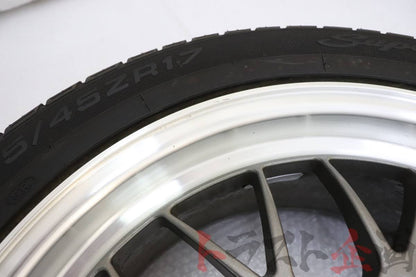 【USED】OEM BBS Wheels 17x8.0 50 PCD114.3 / 17x8.5 50 PCD114.3 Mazda RX-7 Type RZ FD3S