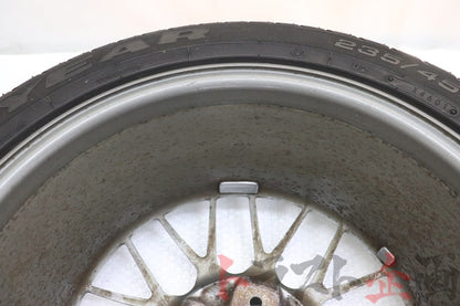 【USED】OEM BBS Wheels 17x8.0 50 PCD114.3 / 17x8.5 50 PCD114.3 Mazda RX-7 Type RZ FD3S