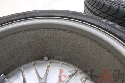 【USED】OEM BBS Wheels 17x8.0 50 PCD114.3 / 17x8.5 50 PCD114.3 Mazda RX-7 Type RZ FD3S