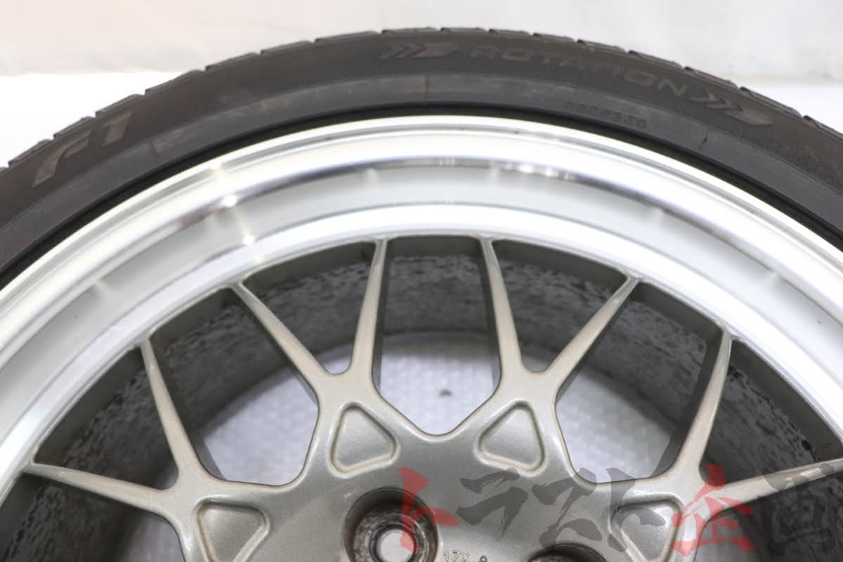 【USED】OEM BBS Wheels 17x8.0 50 PCD114.3 / 17x8.5 50 PCD114.3 Mazda RX-7 Type RZ FD3S