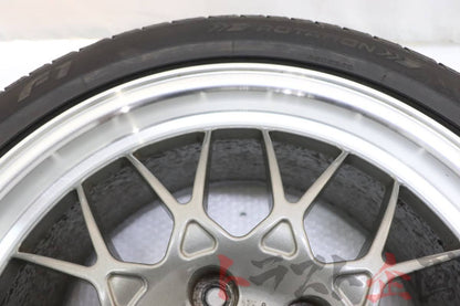 【USED】OEM BBS Wheels 17x8.0 50 PCD114.3 / 17x8.5 50 PCD114.3 Mazda RX-7 Type RZ FD3S