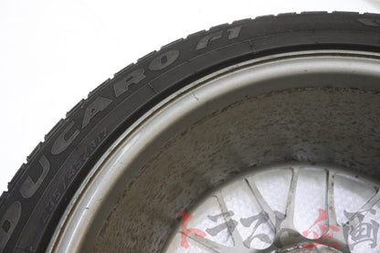 【USED】OEM BBS Wheels 17x8.0 50 PCD114.3 / 17x8.5 50 PCD114.3 Mazda RX-7 Type RZ FD3S