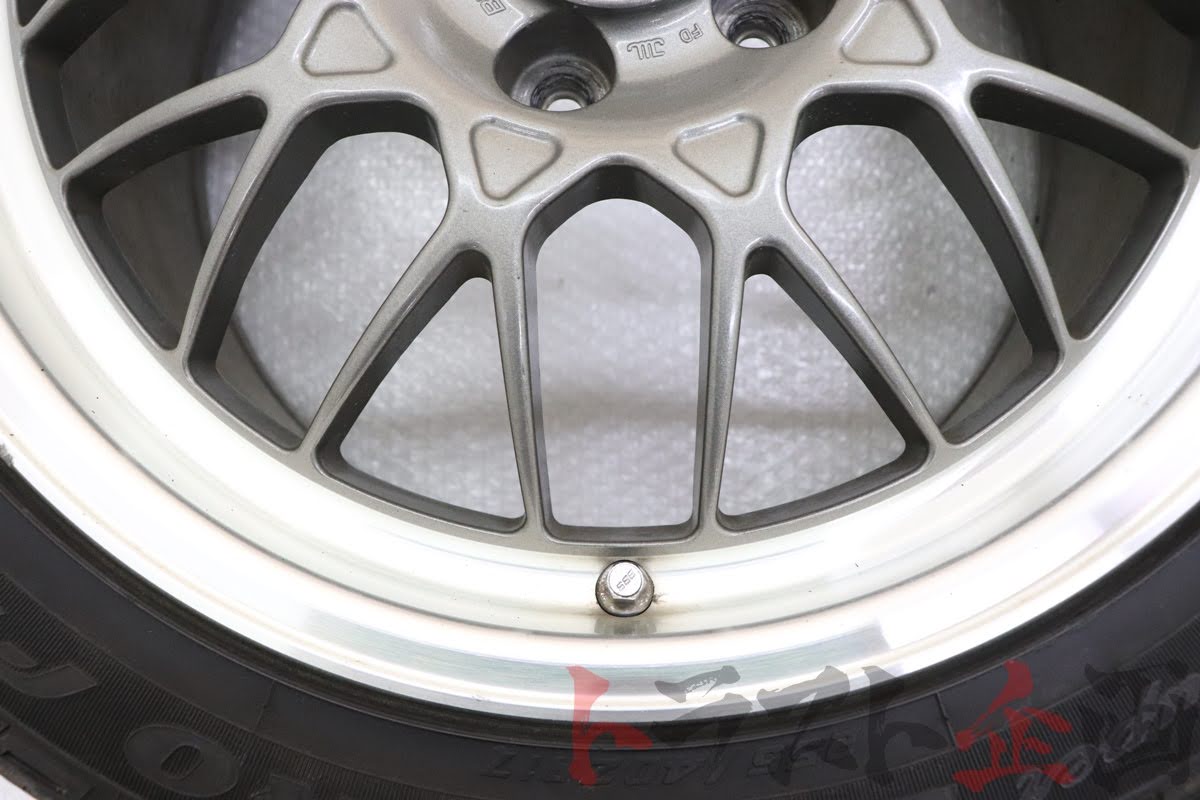 【USED】OEM BBS Wheels 17x8.0 50 PCD114.3 / 17x8.5 50 PCD114.3 Mazda RX-7 Type RZ FD3S