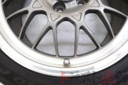 【USED】OEM BBS Wheels 17x8.0 50 PCD114.3 / 17x8.5 50 PCD114.3 Mazda RX-7 Type RZ FD3S