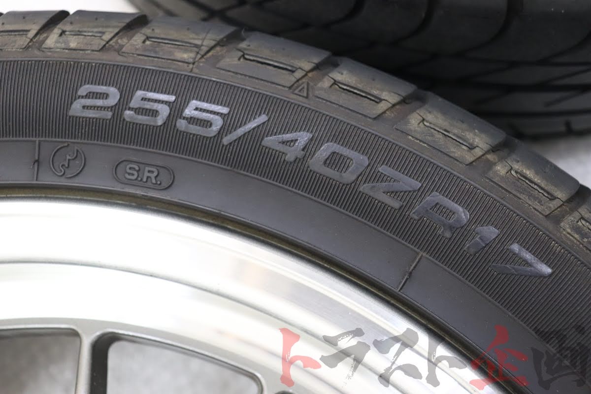 【USED】OEM BBS Wheels 17x8.0 50 PCD114.3 / 17x8.5 50 PCD114.3 Mazda RX-7 Type RZ FD3S