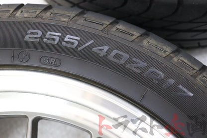【USED】OEM BBS Wheels 17x8.0 50 PCD114.3 / 17x8.5 50 PCD114.3 Mazda RX-7 Type RZ FD3S
