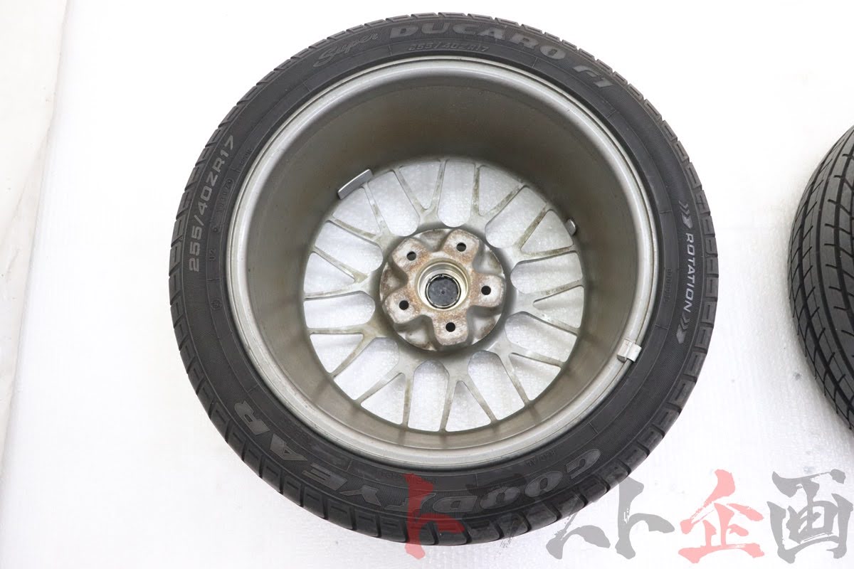 【USED】OEM BBS Wheels 17x8.0 50 PCD114.3 / 17x8.5 50 PCD114.3 Mazda RX-7 Type RZ FD3S
