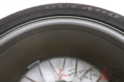 【USED】OEM BBS Wheels 17x8.0 50 PCD114.3 / 17x8.5 50 PCD114.3 Mazda RX-7 Type RZ FD3S