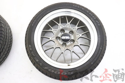 【USED】OEM BBS Wheels 17x8.0 50 PCD114.3 / 17x8.5 50 PCD114.3 Mazda RX-7 Type RZ FD3S