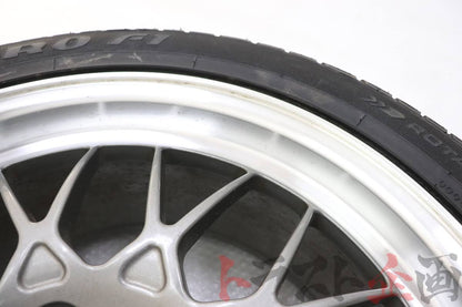 【USED】OEM BBS Wheels 17x8.0 50 PCD114.3 / 17x8.5 50 PCD114.3 Mazda RX-7 Type RZ FD3S