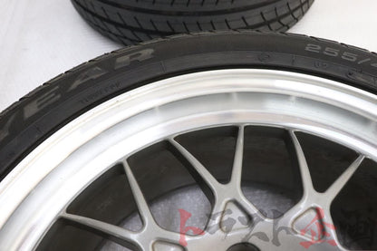 【USED】OEM BBS Wheels 17x8.0 50 PCD114.3 / 17x8.5 50 PCD114.3 Mazda RX-7 Type RZ FD3S