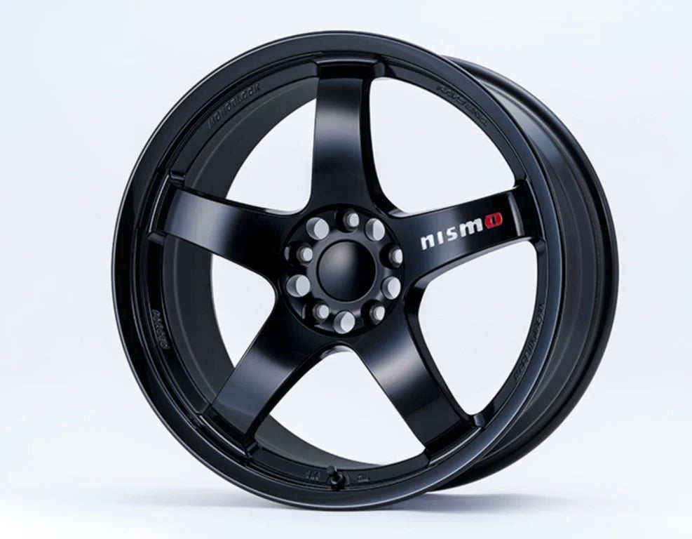 NISMO LM GT4 EVO Machining Logo 19×10.5J 15 Black