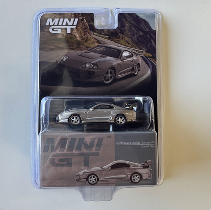 VeilSide MINI GT 1/64 Supra (Combat Grey)