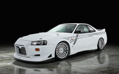 VeilSide R34 GT-R BNR34 STREET DRAG MODEL 3pcs Kit (FRP)
