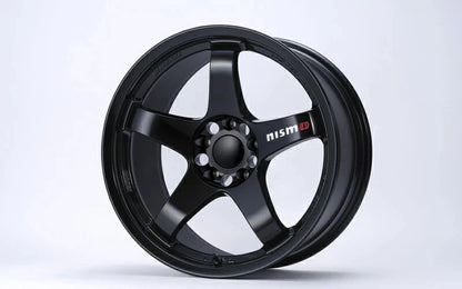 NISMO LM GT4 Aluminum Road Wheel Machining Logo Version 18×10.5J +15 Black