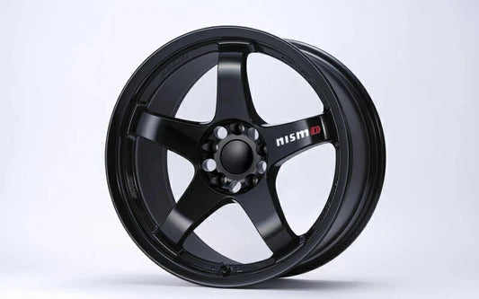 NISMO LM GT4 Aluminum Road Wheel Machining Logo Version 18×10.5J +15 Black
