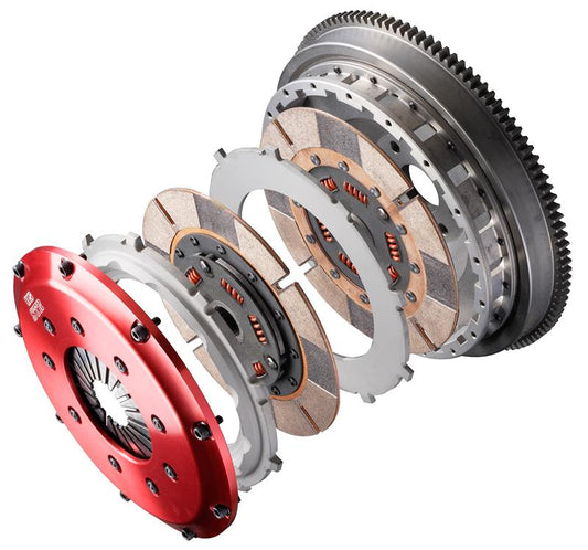 OS Giken Nissan SKYLINE BNR32 Twin Plate Dampened w/Soft Diaphragm Clutch Kit (Release Assy Incl)