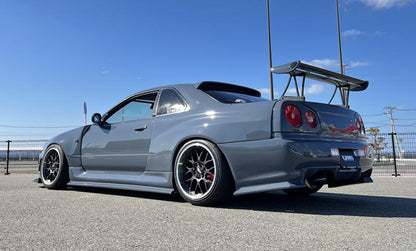 URAS Super Wide Aero System Body Kit 6pcs Full Kit - Skyline R34 2-Door