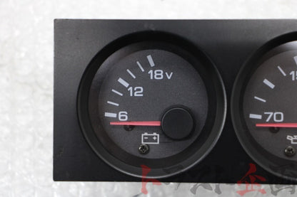 【USED】 NISSAN Triple Meter With MINE'S Boost Gauge - BNR32 Late Model