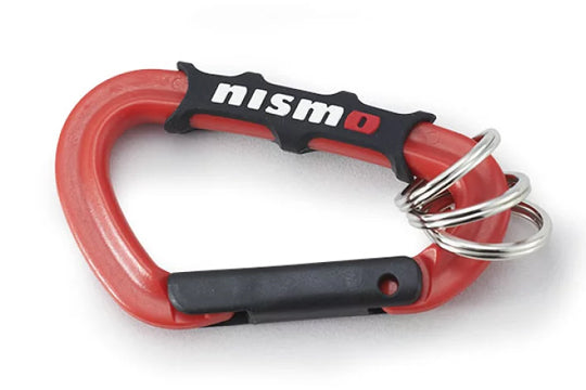 NISMO Carabiner Plastic Clip Key Holder - Red