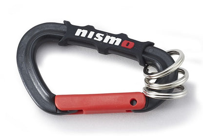 NISMO Carabiner Plastic Clip Key Holder - Black