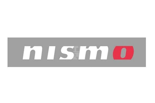 NISMO Decal Logo Sticker 10" White Transfer Type