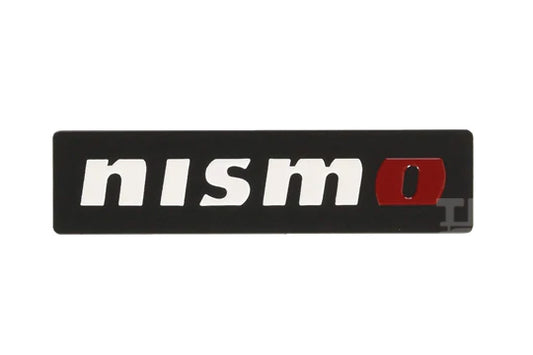 NISMO Metal Plate Emblem 3.94" Black