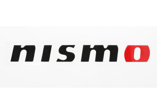 NISMO Decal Logo Sticker 20cm Black