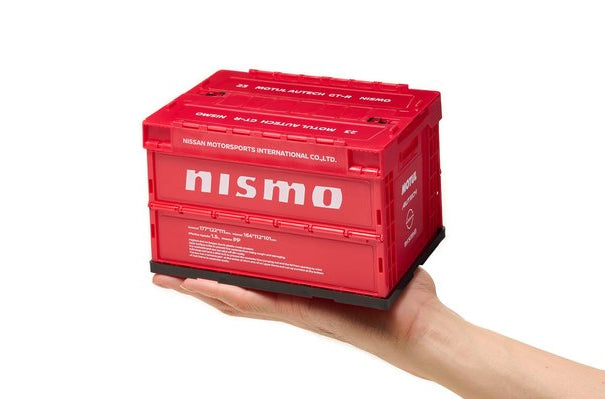 NISMO Foldable Container Storage Box 1.5L - Red 3 Pieces