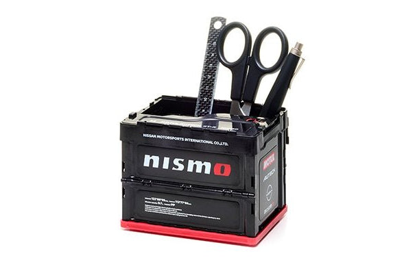 NISMO Foldable Container Storage Box 0.7L - Black 3 Pieces Set