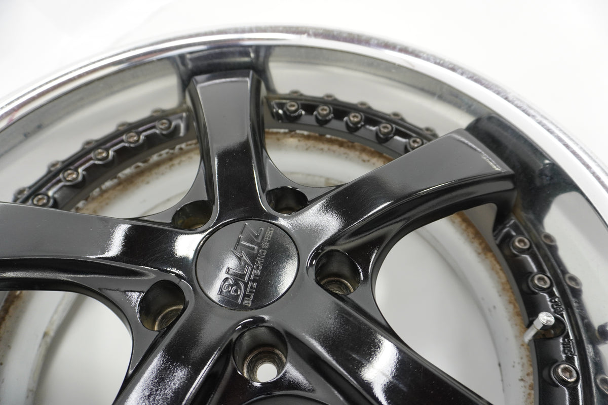 【USED】 BLITZ TECHNO SPEED Z2 4pcs Set 18x8J 18x9J