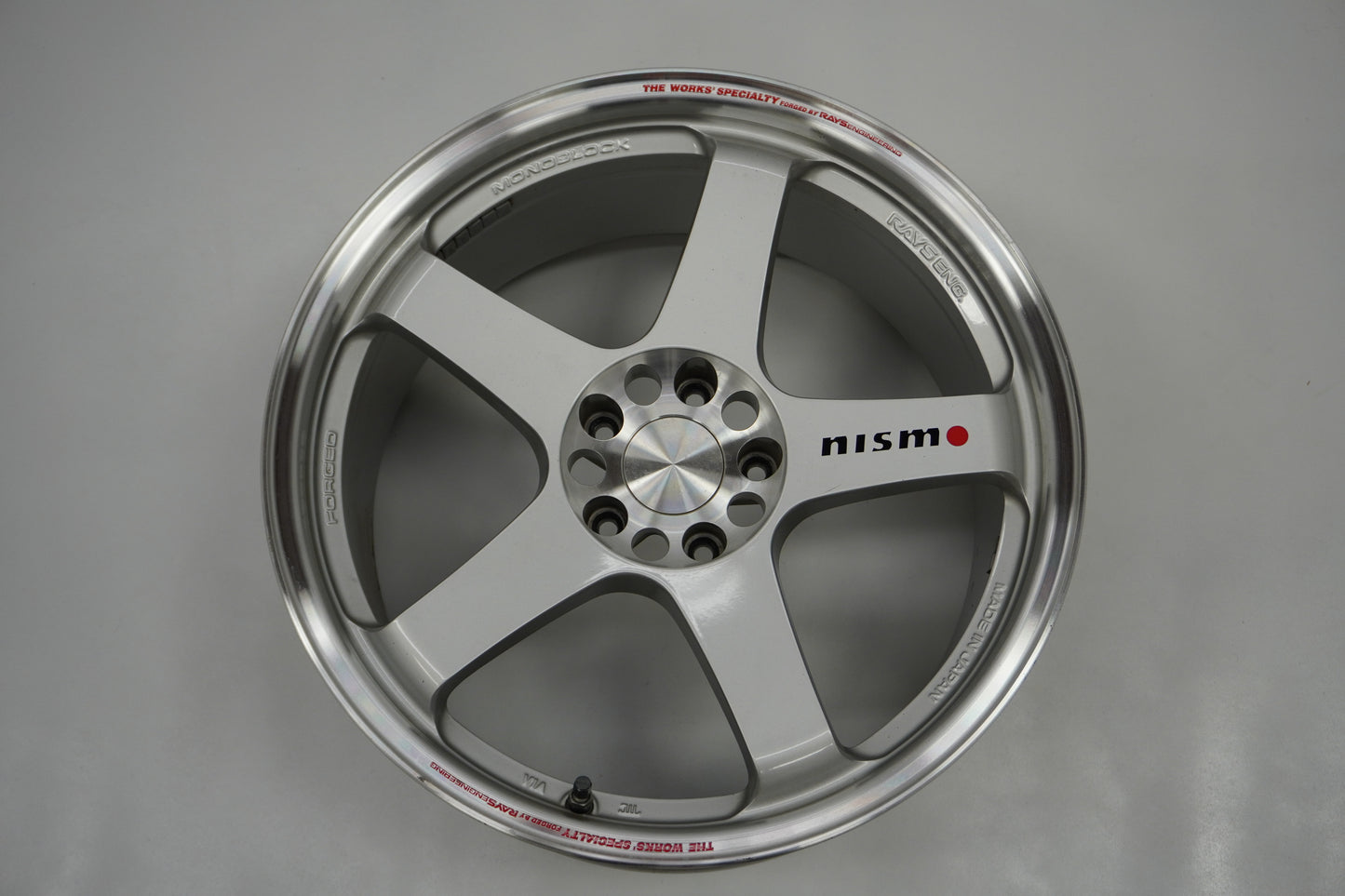 【USED】 RAYS NISMO LMGT4 Silver 4pcs Set 19x8.5J 19x9.5J - Z33 350Z