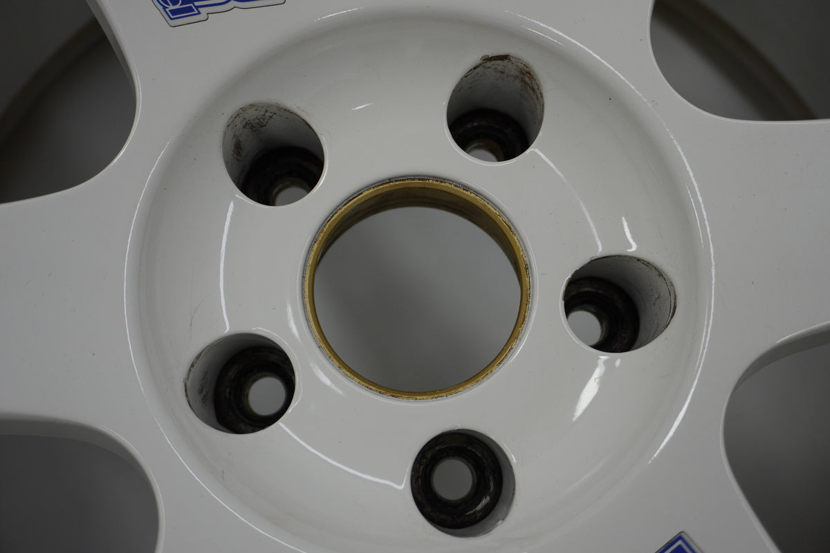 【USED】 RAYS VR TE37 White 19x9.5J+22 / 19x10.5J+22 - 4pcs Set