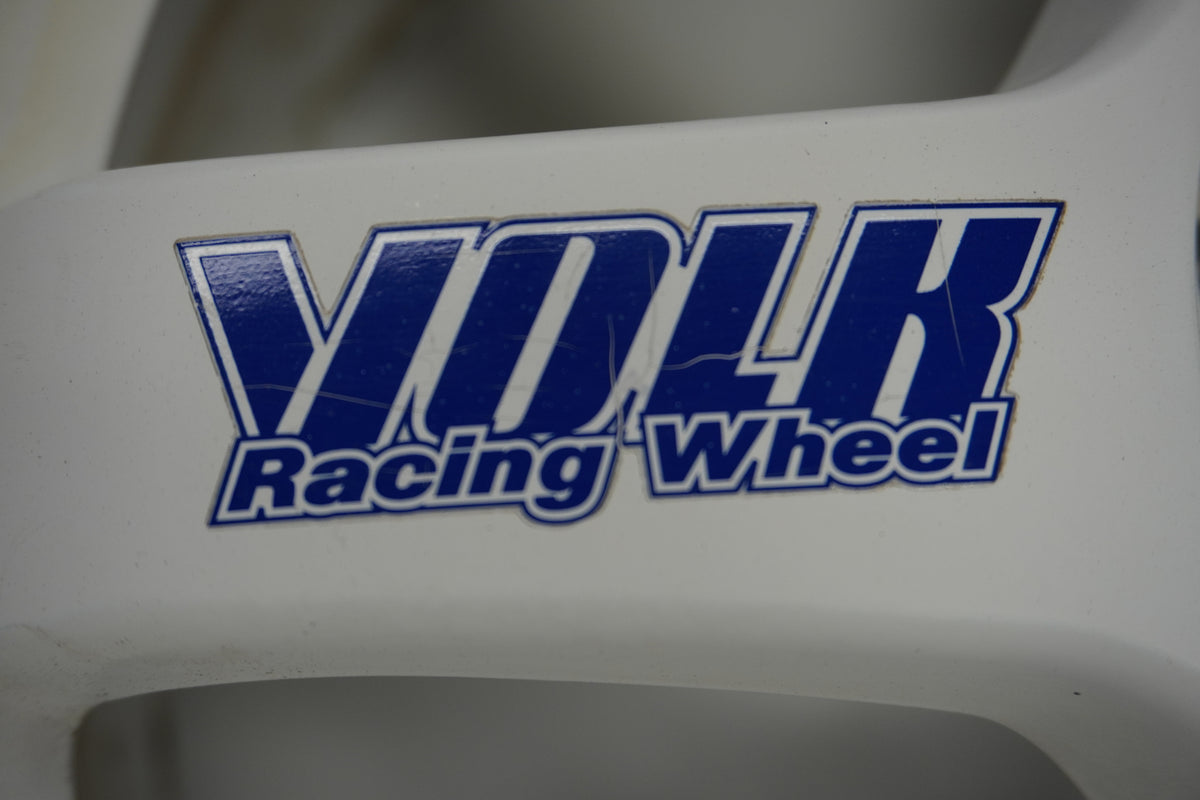 【USED】 RAYS VAOLK RACING TE37 White 16 x 7.5JJ +46 4pcs Set