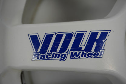 【USED】 RAYS VAOLK RACING TE37 White 16 x 7.5JJ +46 4pcs Set