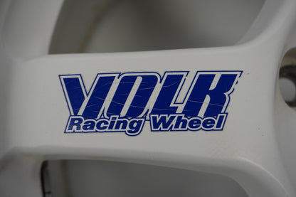 【USED】 RAYS VAOLK RACING TE37 White 16 x 7.5JJ +46 4pcs Set