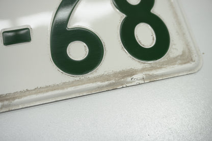【USED】 Japanese License Plate Front & Rear Set