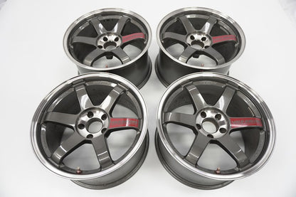 【USED】 Rays Volk Racing TE37SL 4pcs Set 18x10J +20 5H 114.3