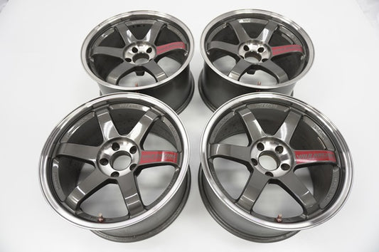 【USED】 Rays Volk Racing TE37SL 4pcs Set 18x10J +20 5H 114.3