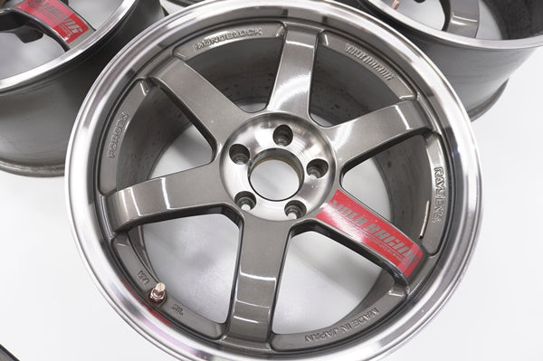 【USED】 Rays Volk Racing TE37SL 4pcs Set 18x10J +20 5H 114.3