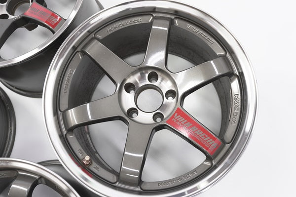 【USED】 Rays Volk Racing TE37SL 4pcs Set 18x10J +20 5H 114.3