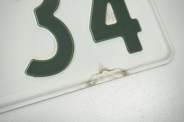 【USED】 Japanese License Plate Front & Rear Set - GTR R34