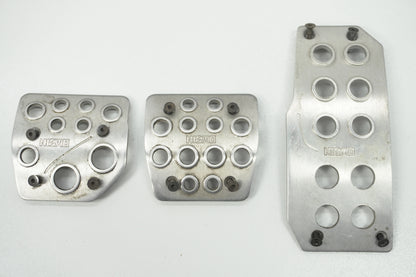 【USED】 Nismo Old Logo Aluminum Pedal Covers Set