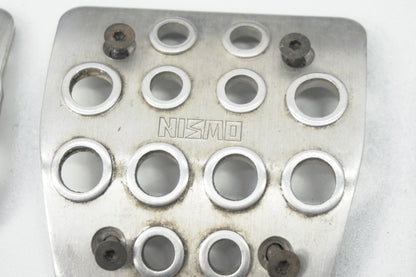 【USED】 Nismo Old Logo Aluminum Pedal Covers Set