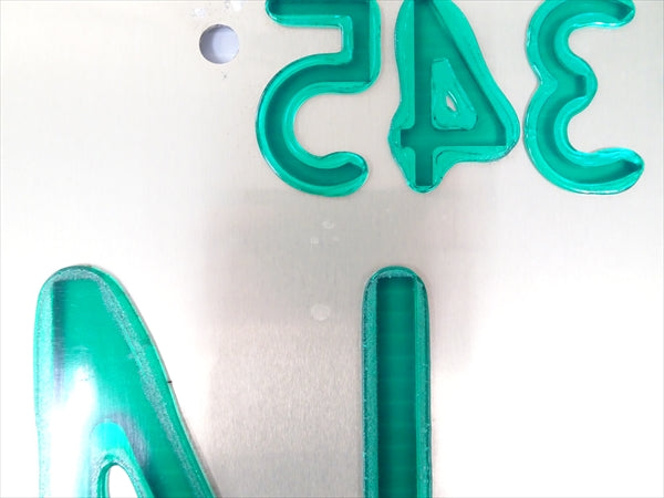 【USED】 Japanese License Plate Front & Rear Set