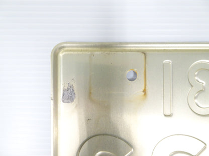 【USED】 Japanese License Plate Front & Rear Set
